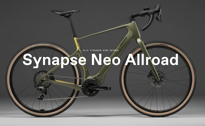 Cannondale Synapse Neo Allroad bei Metropolitan Bike store Zürich