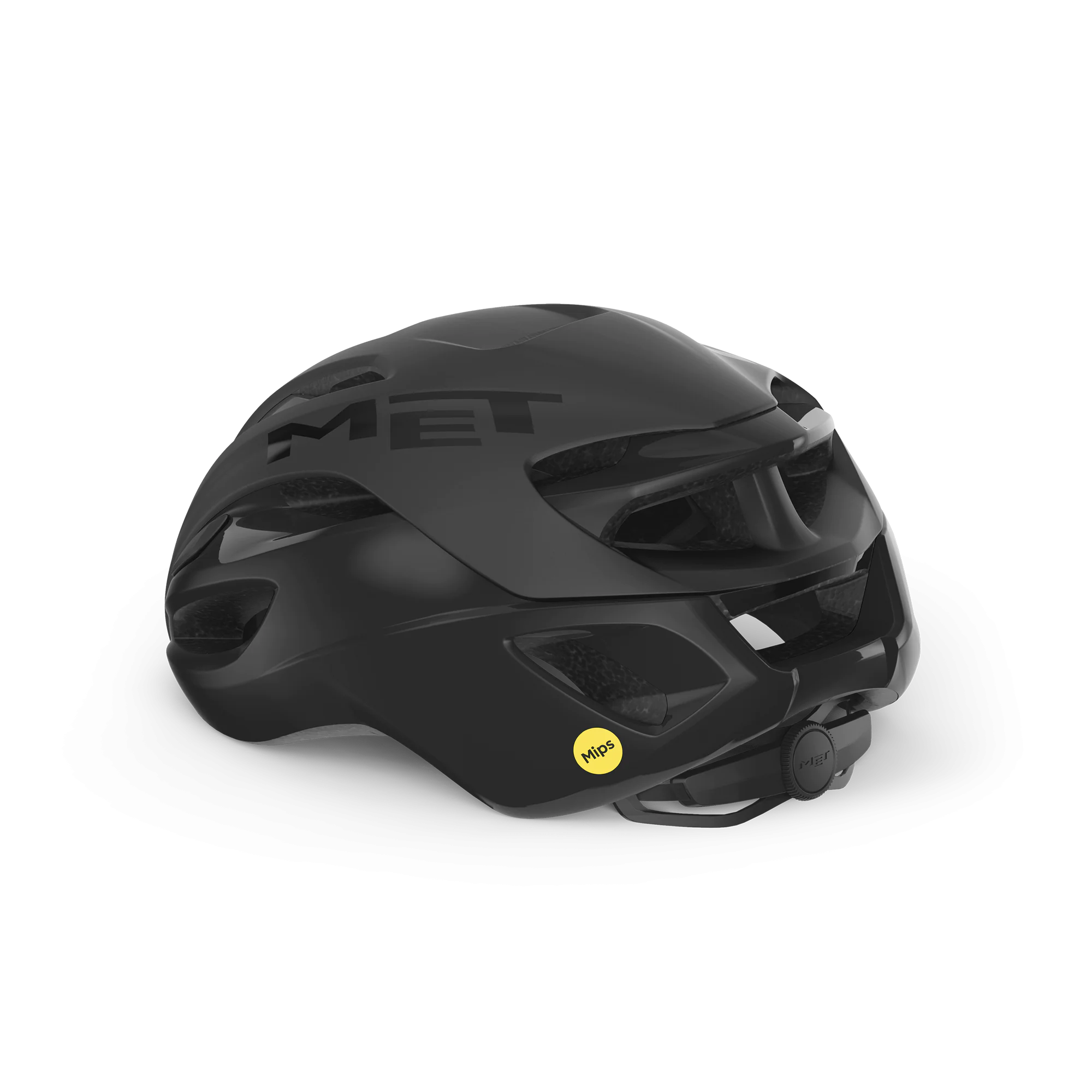 Helm Rivale von MET, Allround-Helm, mit Mips, in Black matt-glossy. Bei Metropolitan Bike Store, Zürich
