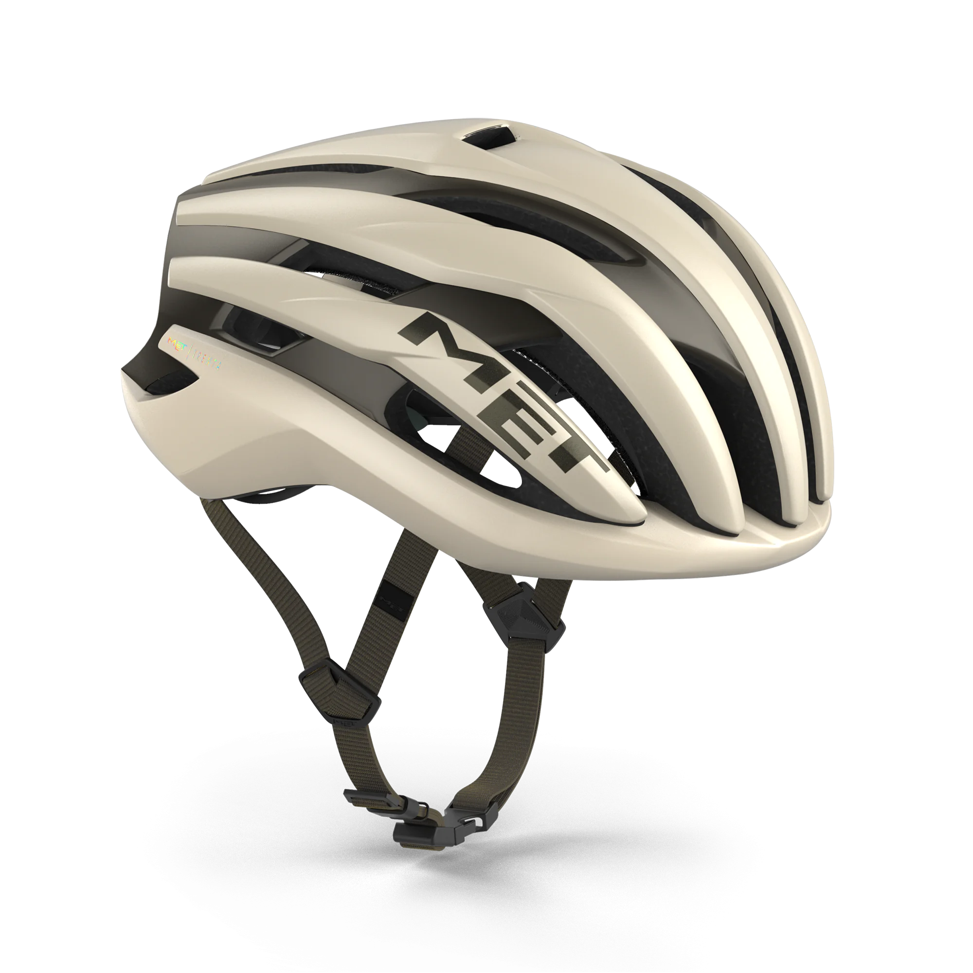 MET Velohelm Trenta, für Rennvelo und Gravelbike, mit Mips, in Wax-white mat, bei Metropolitan Bike Store, Zürich